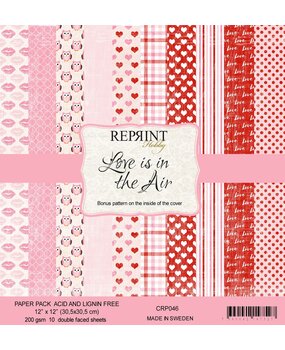 Reprint Love is in the Air 12x12 Inch Paper Pack (CRP046) (OUTLET)