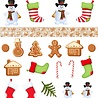 Reprint Snowman & Friends A4 Cutouts (KP0083) (OUTLET)