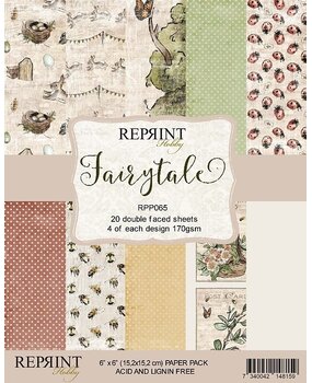 Reprint Fairytale 6x6 Inch Paper Pack (RPP065) (OUTLET)