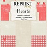 Reprint Hearts Slimline Paper Pack (RPS002) (OUTLET)