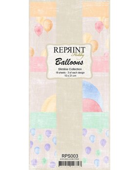 Reprint Balloons Slimline Paper Pack (RPS003) (OUTLET)
