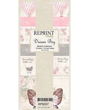 Reprint Dream Big Slimline Paper Pack (RPS007) (OUTLET)
