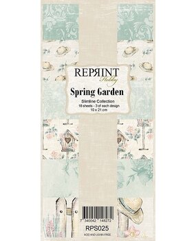 Reprint Spring Garden Slimline Paper Pack (RPS025) (OUTLET)