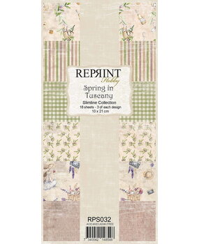 Reprint Spring in Tuscany Slimline Paper Pack (RPS032) (OUTLET)