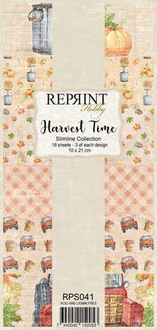 Reprint Harvest Time Slimline Paper Pack (RPS041) (OUTLET)