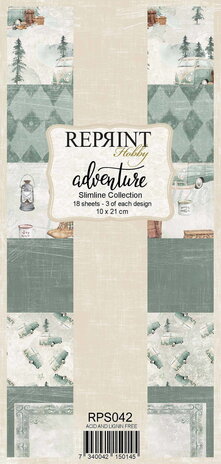 Reprint Adventure Slimline Paper Pack (RPS042) (OUTLET)