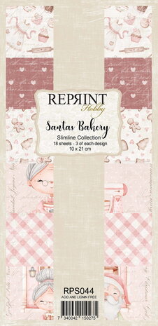 Reprint Santas Bakery Slimline Paper Pack (RPS044) (OUTLET)