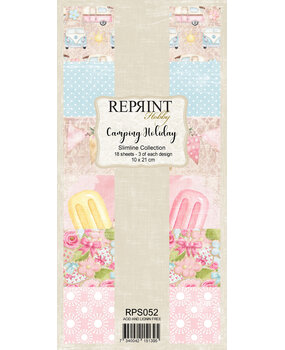 Reprint Camping Holiday Slimline Paper Pack (RPS052) (OUTLET)