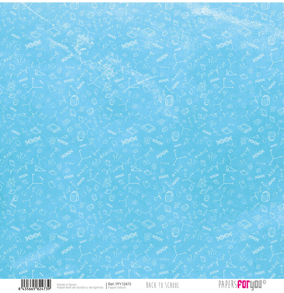 Papers For You Back to School Vellum Paper Pack (6pcs) (PFY-12466) (OUTLET)