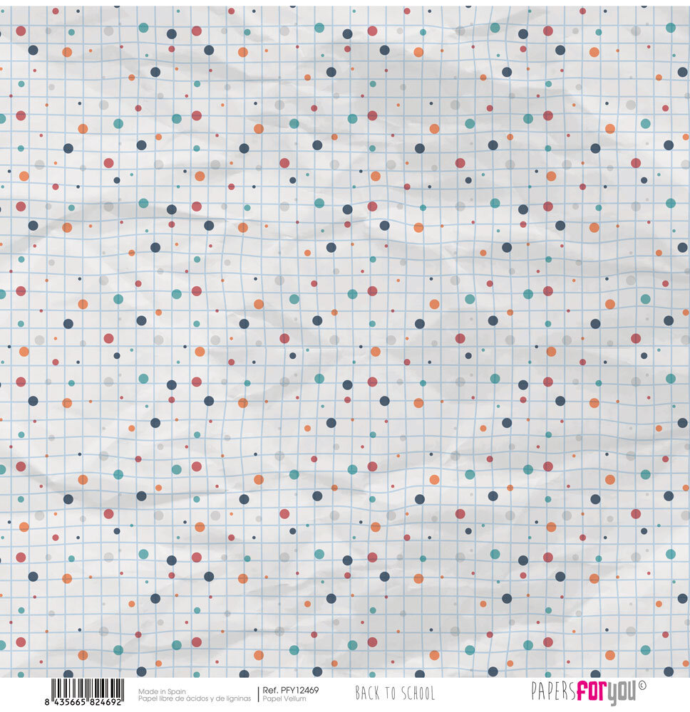 Papers For You Back to School Vellum Paper Pack (6pcs) (PFY-12466) (OUTLET)