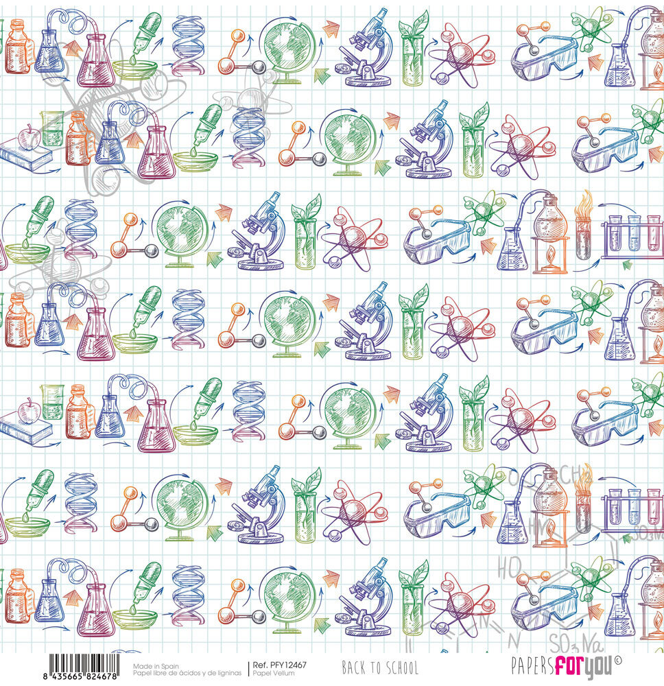 Papers For You Back to School Vellum Paper Pack (6pcs) (PFY-12466) (OUTLET)