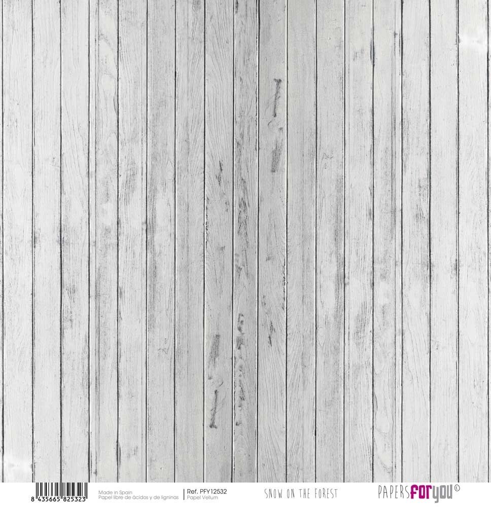 Papers For You Snow On The Forest Vellum Paper Pack (6pcs) (PFY-12526) (OUTLET)