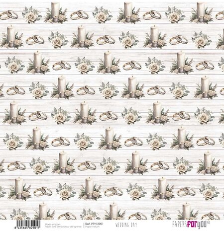 Papers For You Wedding Day Vellum Paper Pack (6pcs) (PFY-12695) (OUTLET)