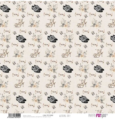 Papers For You Wedding Day Vellum Paper Pack (6pcs) (PFY-12695) (OUTLET)