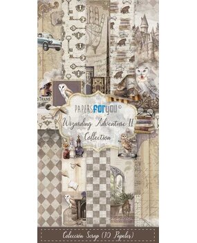 Papers For You Wizarding Adventure II Slim Scrap Paper Pack (10pcs) (PFY-13219) (OUTLET)