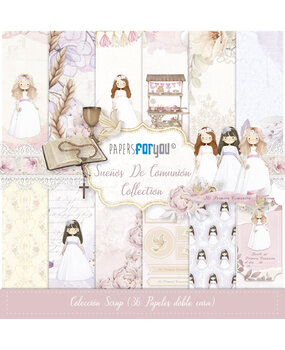 Papers For You Sueños De Comunión Niñas Midi Scrap Paper Pack (36pcs) (PFY-13455) (OUTLET)