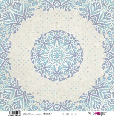 Papers For You Together Forever Vellum Paper Pack (6pcs) (PFY-4414) (OUTLET)