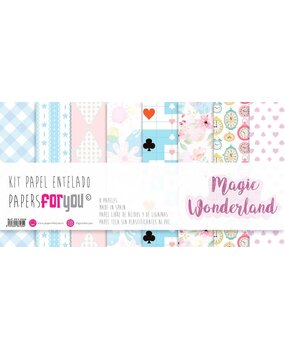 Papers For You Magic Wonderland Canvas Scrap Pack (8pcs) (PFY-4616) (OUTLET)