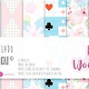 Papers For You Magic Wonderland Canvas Scrap Pack (8pcs) (PFY-4616) (OUTLET)