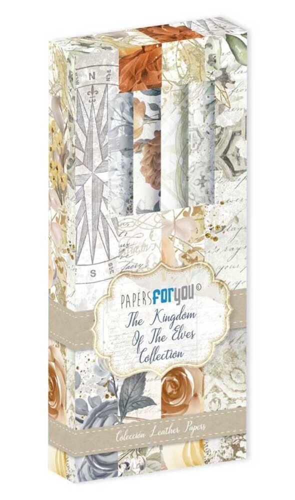Papers For You The Kingdom Of The Elves Collection Leather Paper Kit (4pcs) (PFY-4735) (OUTLET)
