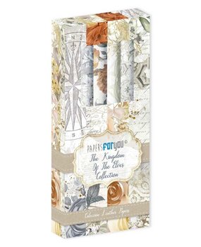 Papers For You The Kingdom Of The Elves Collection Leather Paper Kit (4pcs) (PFY-4735) (OUTLET)