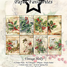 Paper Favourites Vintage Holly A5 Paper Pack (PFA106) (OUTLET)