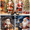 Paper Favourites Santa A5 Paper Pack (PFA108) (OUTLET)