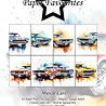 Paper Favourites Muscle Cars A5 Paper Pack (PFA109) (OUTLET)