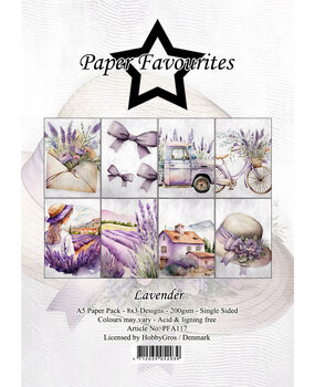 Paper Favourites Lavender A5 Paper Pack (PFA117) (OUTLET)