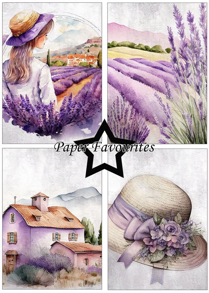 Paper Favourites Lavender A5 Paper Pack (PFA117) (OUTLET)