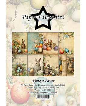 Paper Favourites Vintage Easter A5 Paper Pack (PFA120) (OUTLET)