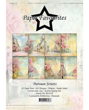 Paper Favourites Parisian Streets A5 Paper Pack (PFA124) (OUTLET)