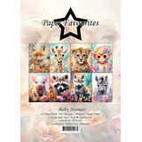 Paper Favourites Baby Animals A5 Paper Pack (PFA130) (OUTLET)