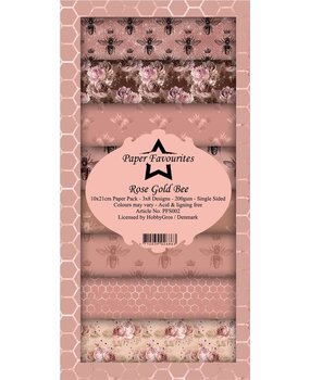 Paper Favourites Rose Gold Bee Slim Paper Pack (PFS002) (OUTLET)