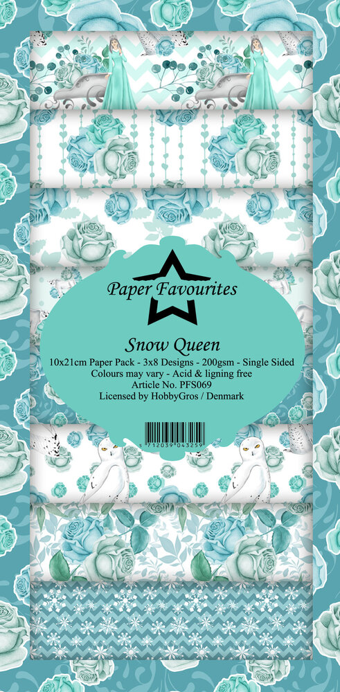 Paper Favourites Snow Queen Slim Paper Pack (PFS069) (OUTLET)