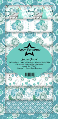 Paper Favourites Snow Queen Slim Paper Pack (PFS069) (OUTLET)