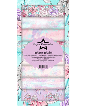 Paper Favourites Winter Wishes Slim Paper Pack (PFS070) (OUTLET)