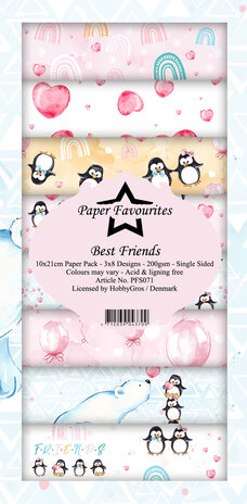 Paper Favourites Best Friends Slim Paper Pack (PFS071) (OUTLET)