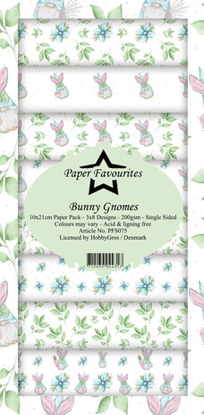 Paper Favourites Bunny Gnomes Slim Paper Pack (PFS075) (OUTLET)