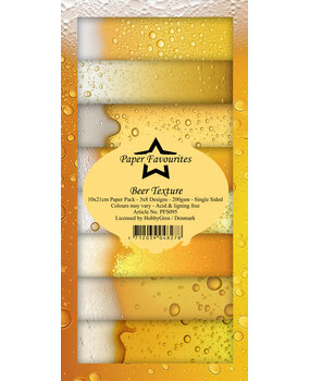 Paper Favourites Beer Texture Slim Paper Pack (PFS095) (OUTLET)