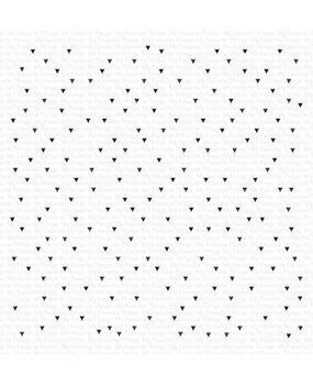 My Favorite Things Scattered Triangles Background Rubber Stamp (BG-142) (OUTLET)