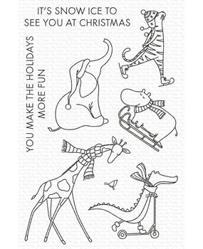 My Favorite Things Christmas Safari Clear Stamps (CS-590) (OUTLET)