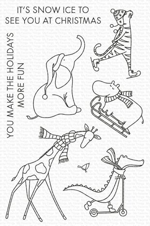 My Favorite Things Christmas Safari Clear Stamps (CS-590) (OUTLET) My Favorite Things Christmas Safari Clear Stamps (CS-590) (OUTLET)