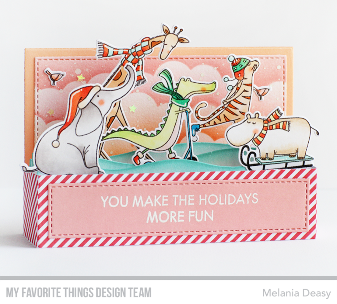 My Favorite Things Christmas Safari Clear Stamps (CS-590) (OUTLET) My Favorite Things Christmas Safari Clear Stamps (CS-590) (OUTLET)