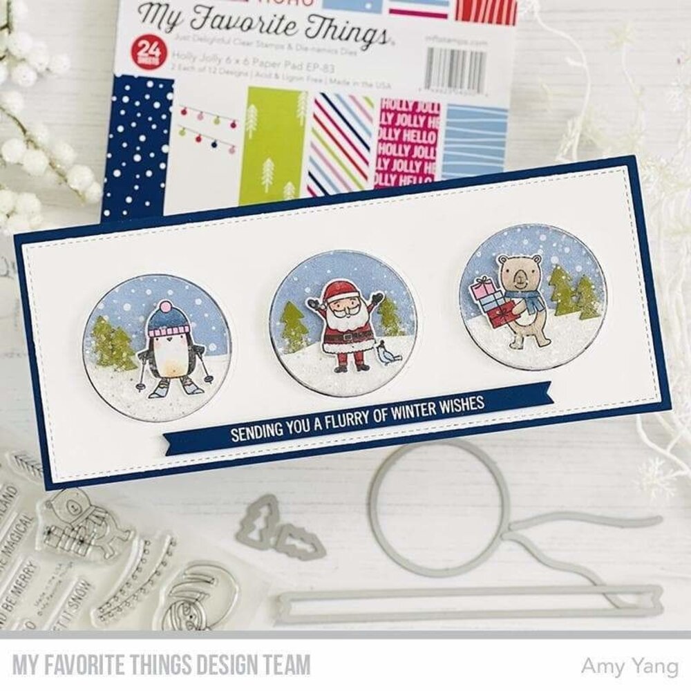 My Favorite Things Snow Globe Singles Clear Stamps (CS-611) (OUTLET) My Favorite Things Snow Globe Singles Clear Stamps (CS-611) (OUTLET)