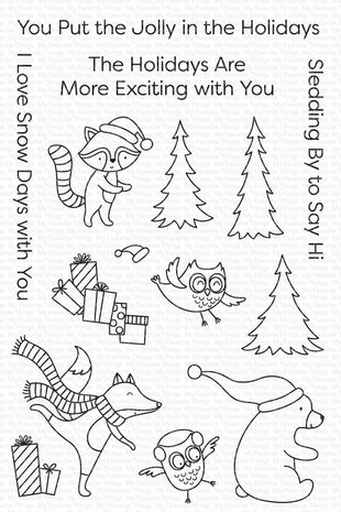 My Favorite Things Put the Jolly in the Holidays Clear Stamps (CS-612) (OUTLET) My Favorite Things Put the Jolly in the Holidays Clear Stamps (CS-612) (OUTLET)
