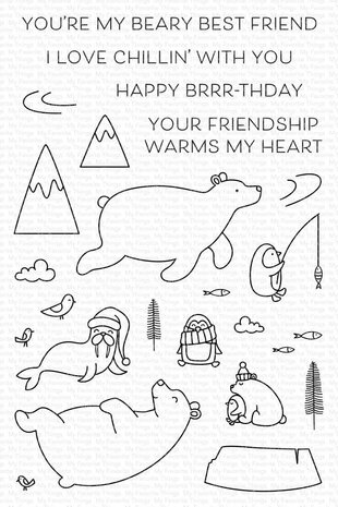 My Favorite Things Chillin' with You Clear Stamps (CS-617) (OUTLET) My Favorite Things Chillin' with You Clear Stamps (CS-617) (OUTLET)