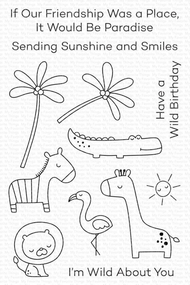 My Favorite Things Paradise Pals Clear Stamps (CS-650) (OUTLET) My Favorite Things Paradise Pals Clear Stamps (CS-650) (OUTLET)