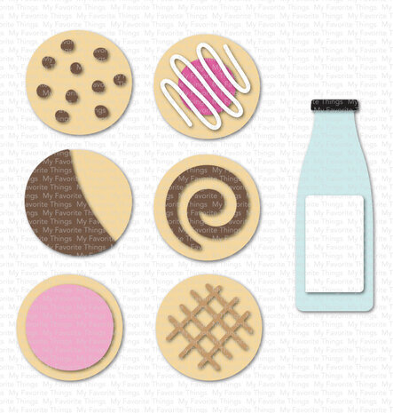 My Favorite Things Milk and Cookies Die-namics (MFT-2672) (OUTLET)
