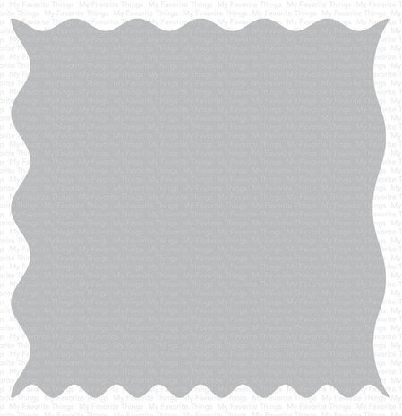 My Favorite Things Summer Waves Stencil (ST-159) (OUTLET)